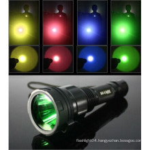 Diving accessories multi color filters for flashlights /45mm C8 flashlight lens
